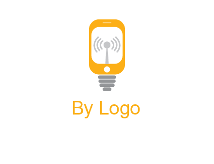 mobile and signal logo