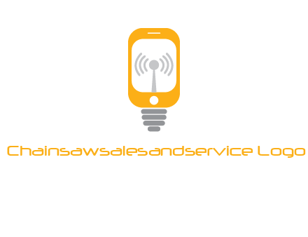 mobile and signal logo