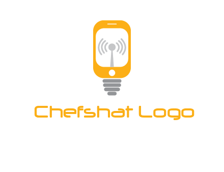 mobile and signal logo