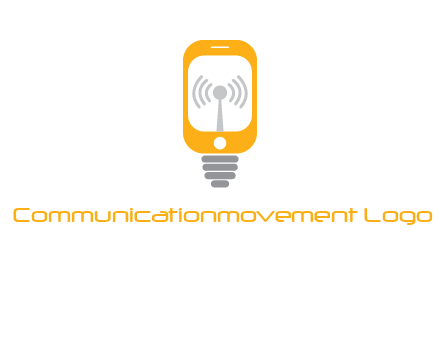 mobile and signal logo