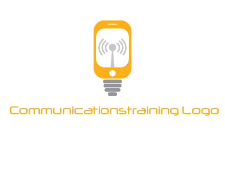 mobile and signal logo