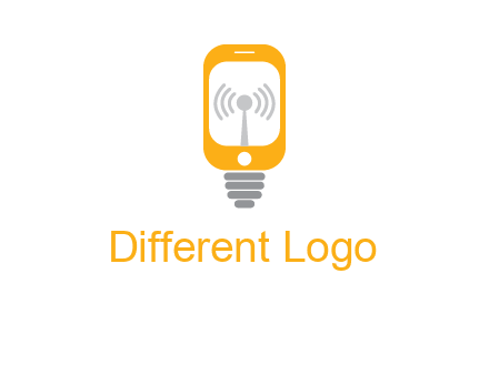 mobile and signal logo