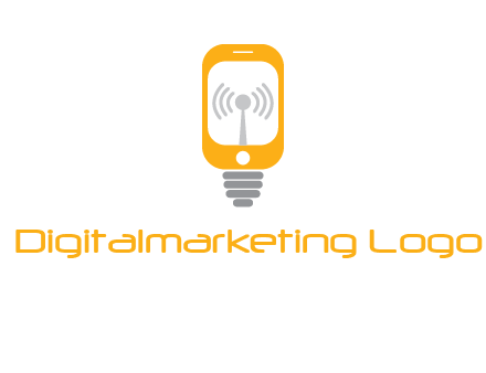 mobile and signal logo