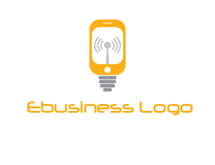 mobile and signal logo
