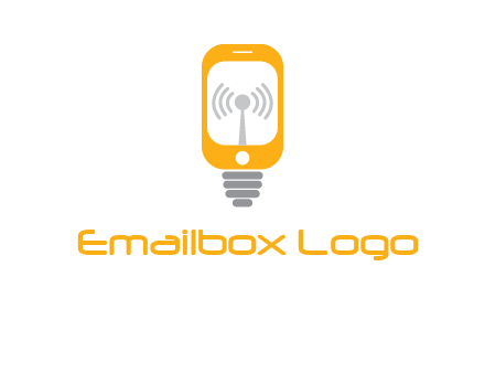 mobile and signal logo