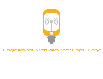 mobile and signal logo
