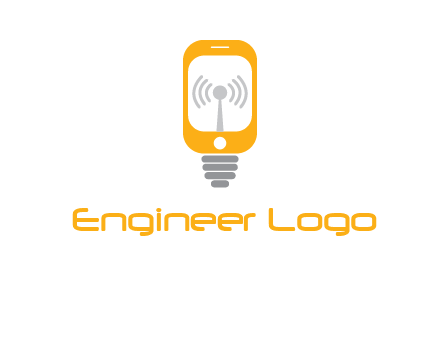 mobile and signal logo