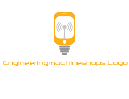 mobile and signal logo