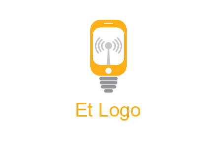 mobile and signal logo