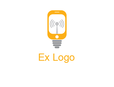 mobile and signal logo