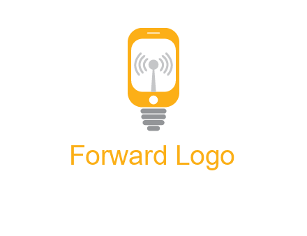 mobile and signal logo
