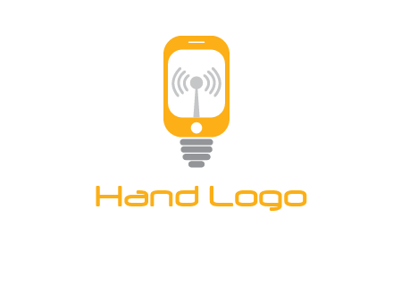 mobile and signal logo
