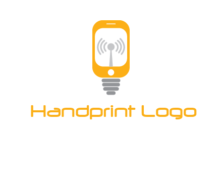 mobile and signal logo