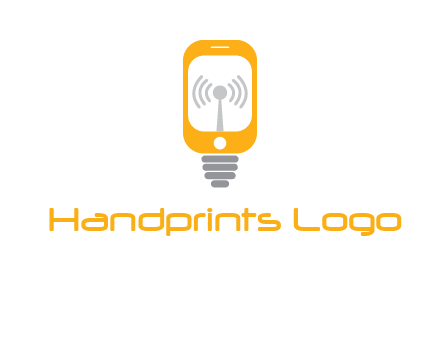 mobile and signal logo