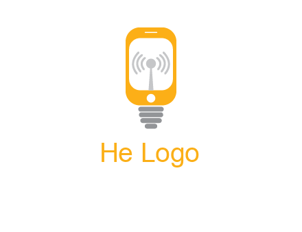 mobile and signal logo