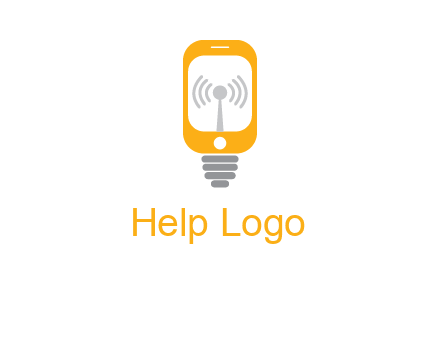 mobile and signal logo