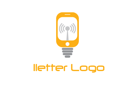 mobile and signal logo