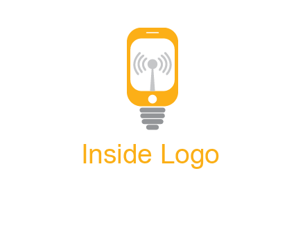 mobile and signal logo