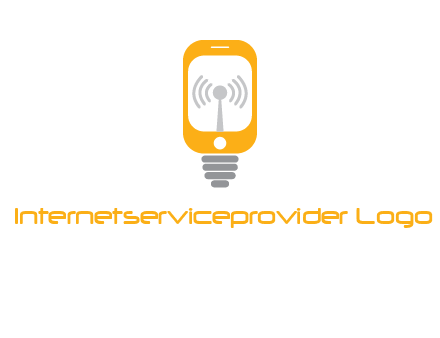 mobile and signal logo
