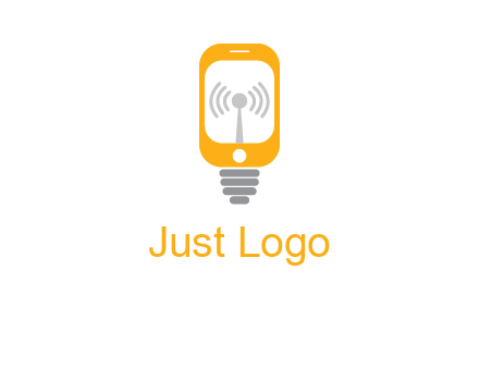 mobile and signal logo