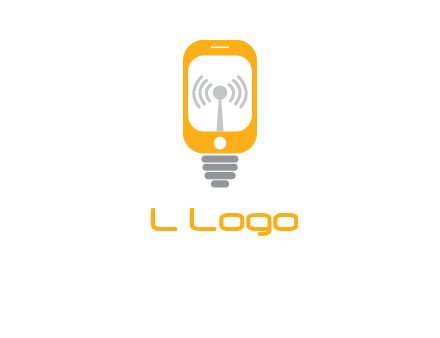 mobile and signal logo
