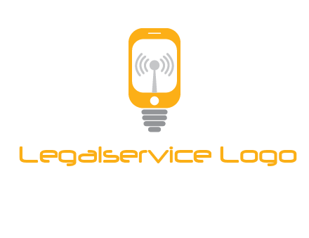 mobile and signal logo