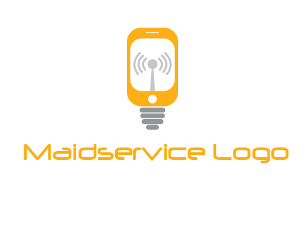 mobile and signal logo