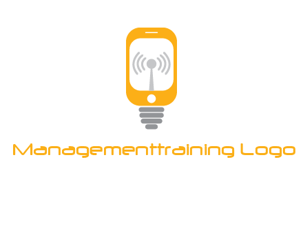mobile and signal logo