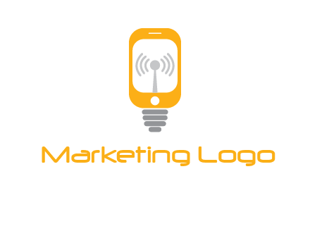 mobile and signal logo