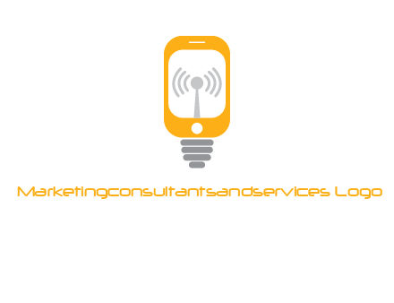 mobile and signal logo