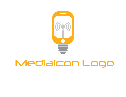 mobile and signal logo