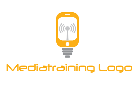 mobile and signal logo