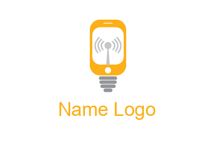 mobile and signal logo