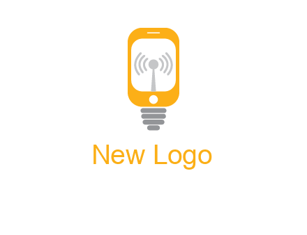 mobile and signal logo