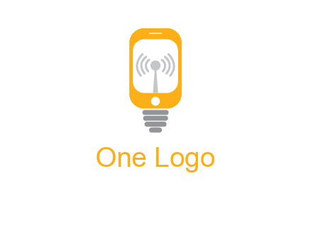 mobile and signal logo