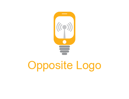 mobile and signal logo