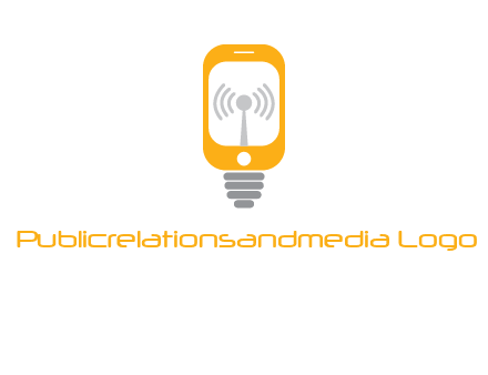 mobile and signal logo