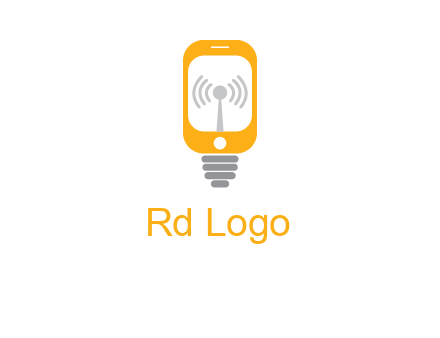 mobile and signal logo