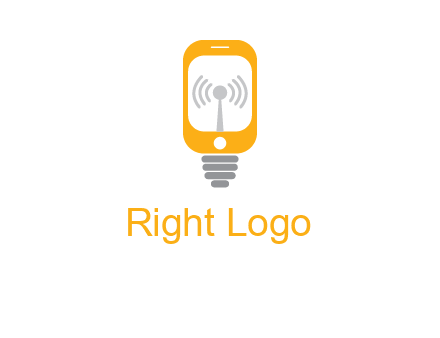 mobile and signal logo