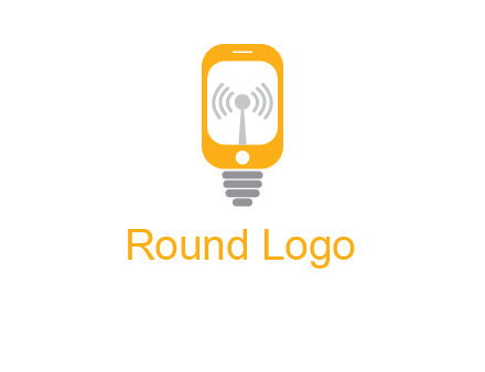 mobile and signal logo