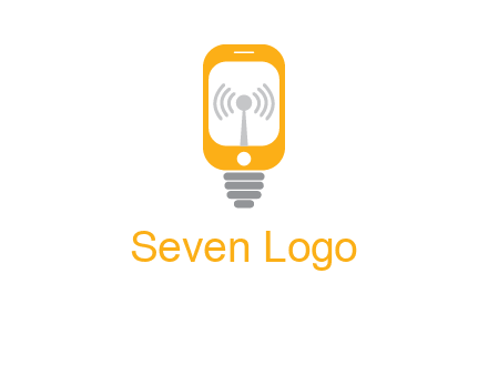 mobile and signal logo