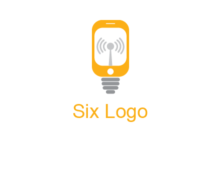 mobile and signal logo