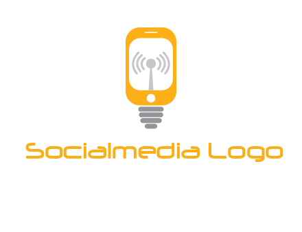 mobile and signal logo