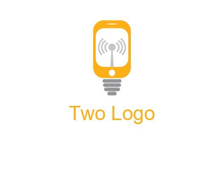 mobile and signal logo