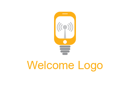 mobile and signal logo