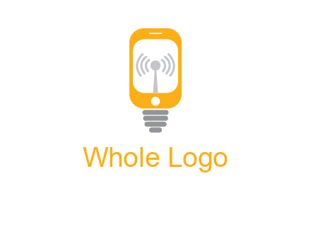 mobile and signal logo