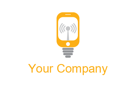 mobile and signal logo