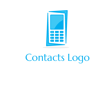 abstract mobile logo