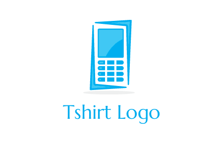 abstract mobile logo