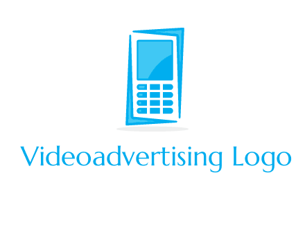 abstract mobile logo